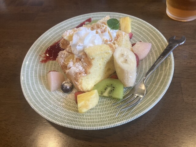 Cafe Kukkaのシフォンケーキ