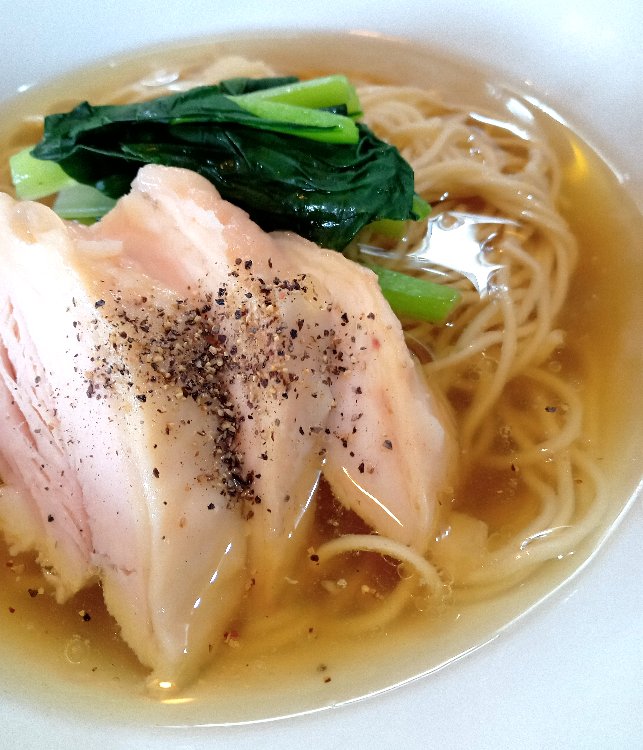 末広飯店風来坊の塩らーめん