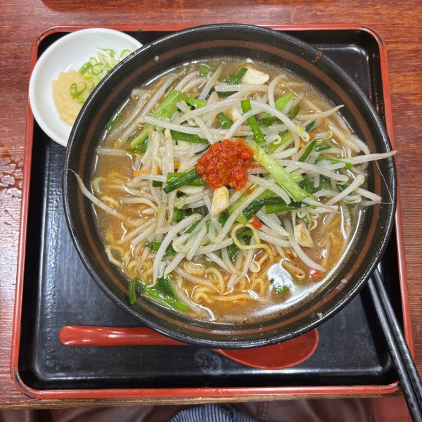 らーめんのはしもとの野菜らーめん