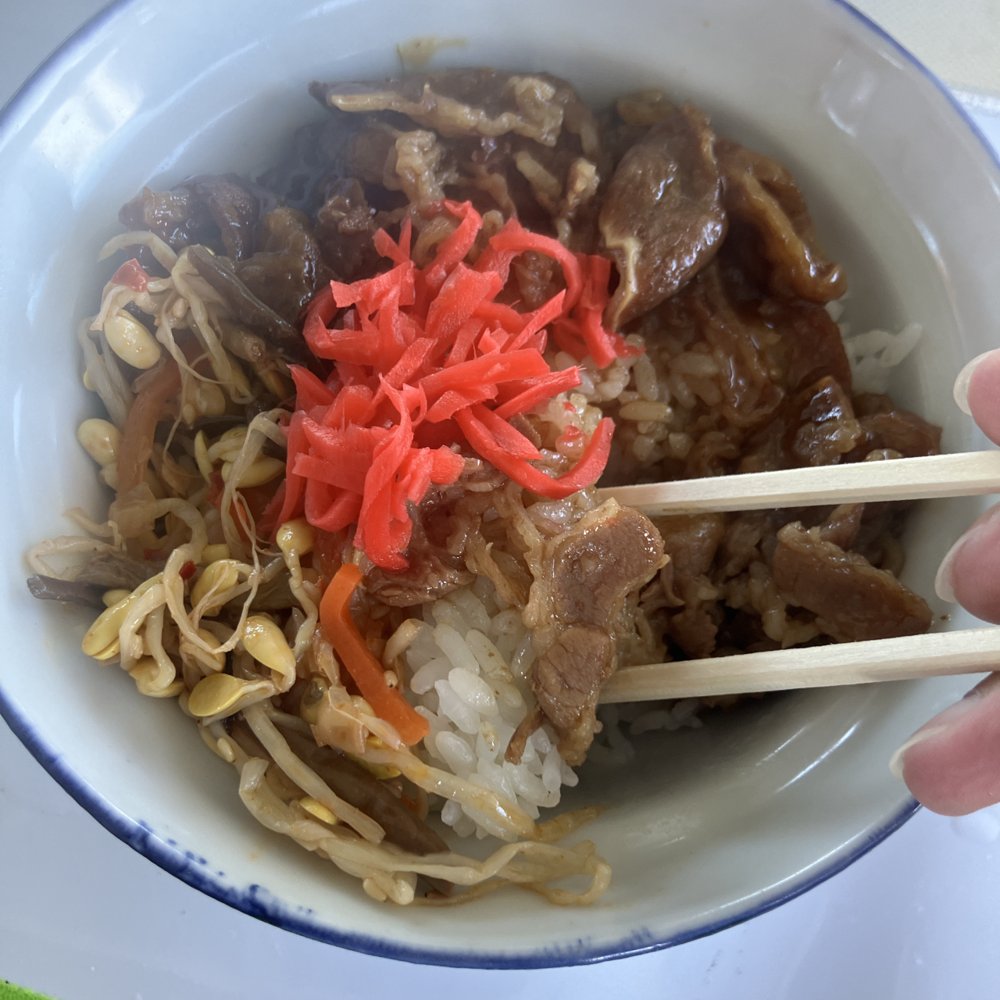 かもめの焼肉丼