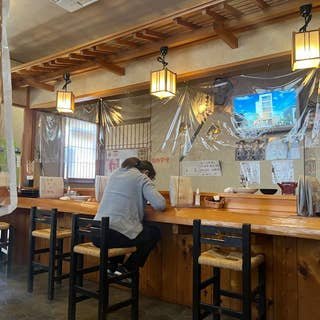 寿亭の店内