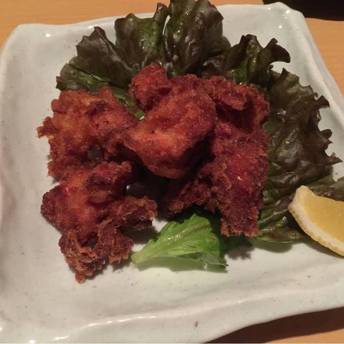 まつばえの唐揚げ