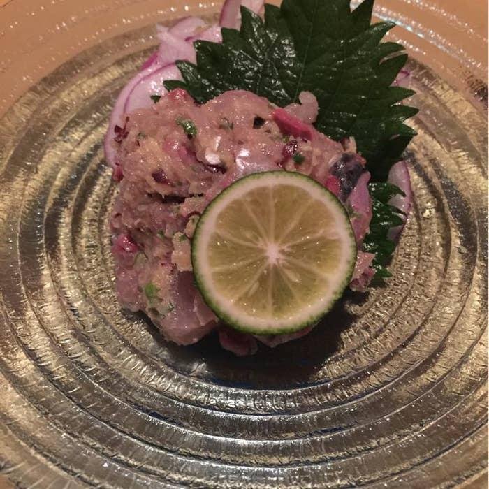 まつばえのなめろう