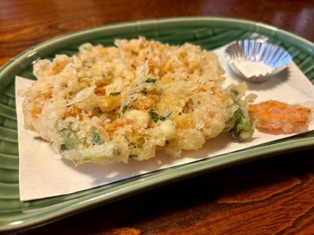 おばたやのかき揚げ