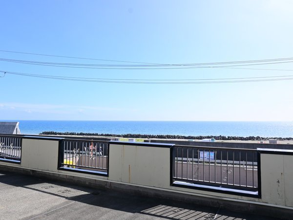 旅の館 大沢から見える海