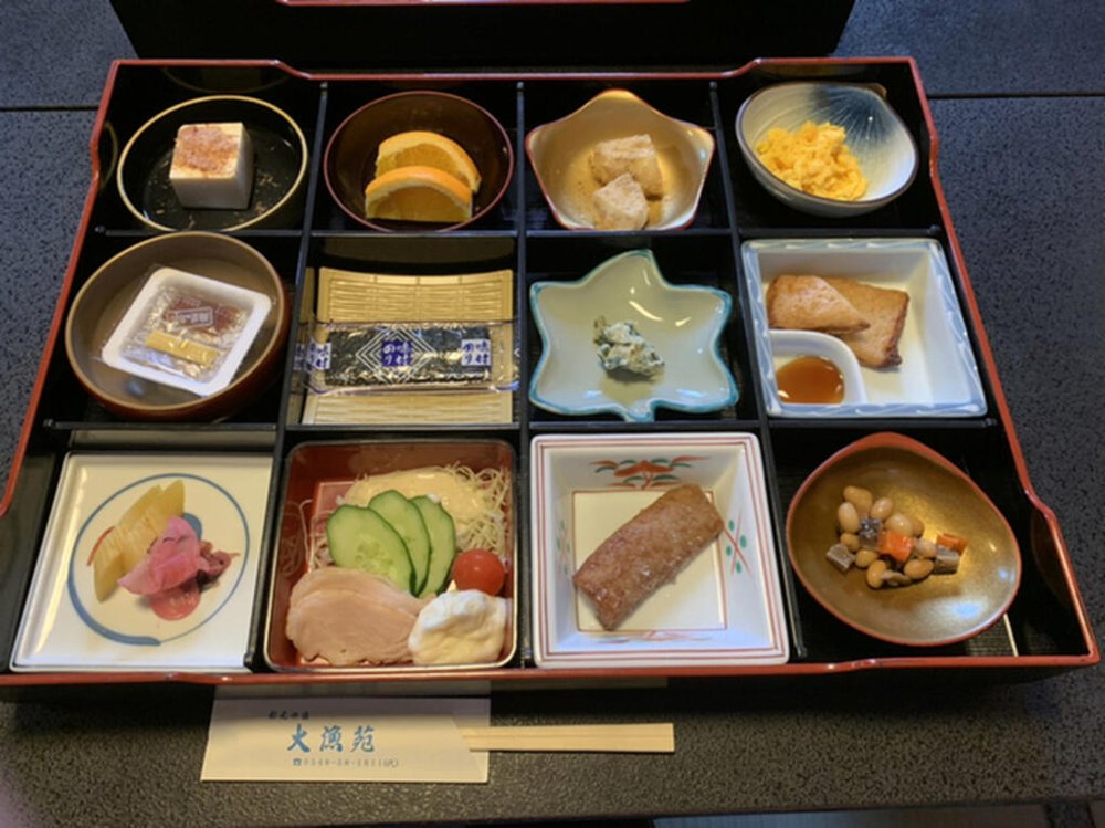 大漁苑の朝食
