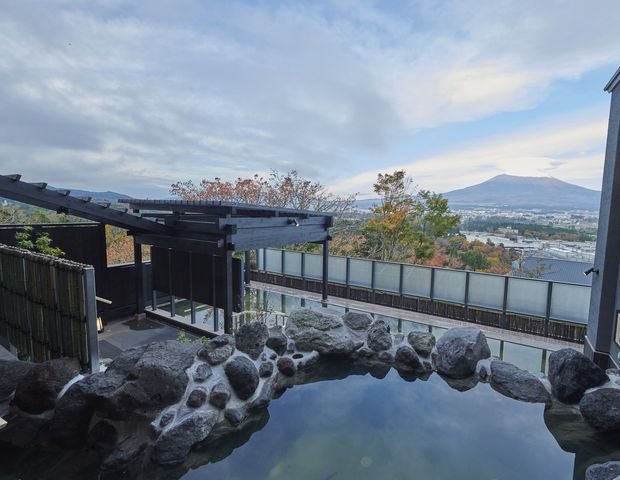 大漁苑の露天風呂