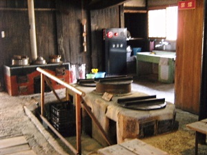大鐘家主屋の台所とかまど